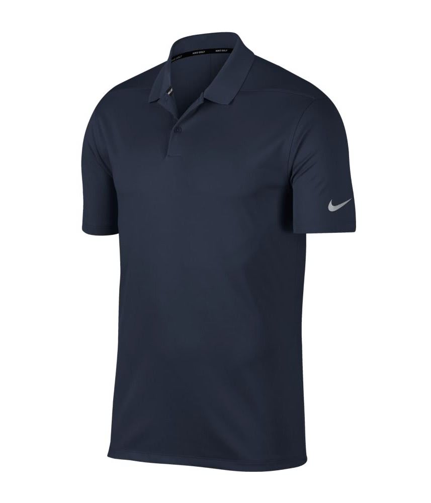 Nike Mens Dry Victory Solid Polo Shirt (Logo on Chest) - Golfonline