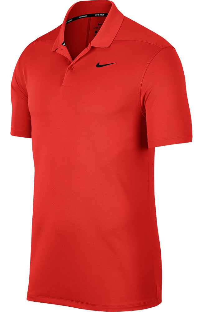 Nike Mens Dry Victory Solid Polo Shirt (Logo on Chest) - Golfonline
