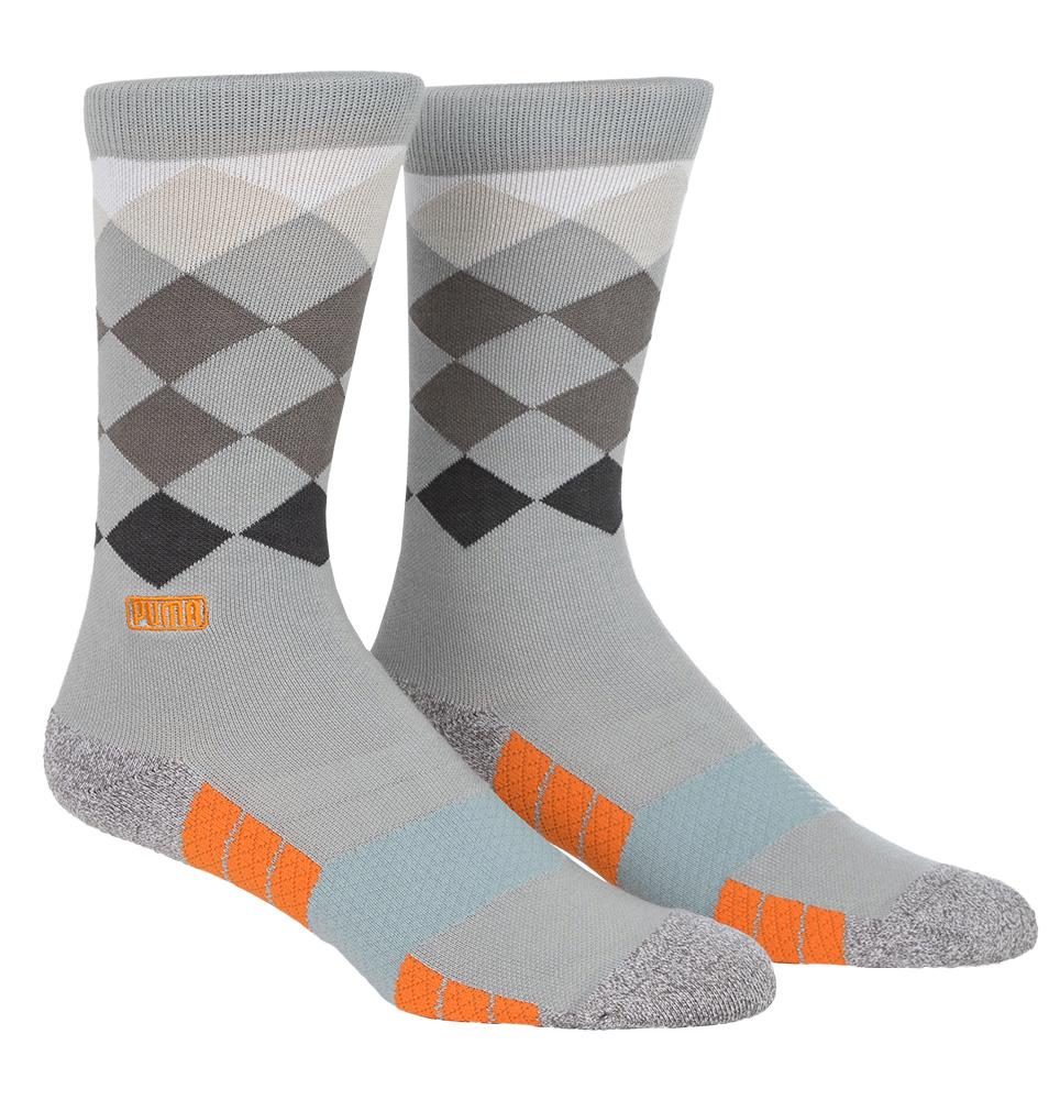 Puma Fusion Argyle Crew Socks