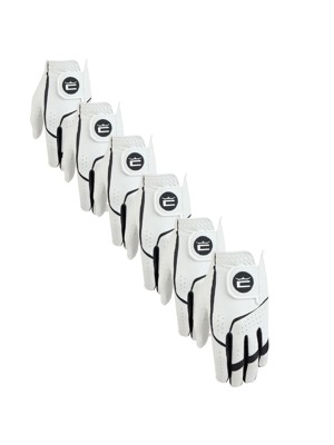 Cobra Mens Microgrip Flex Golf Gloves (6 Pack)