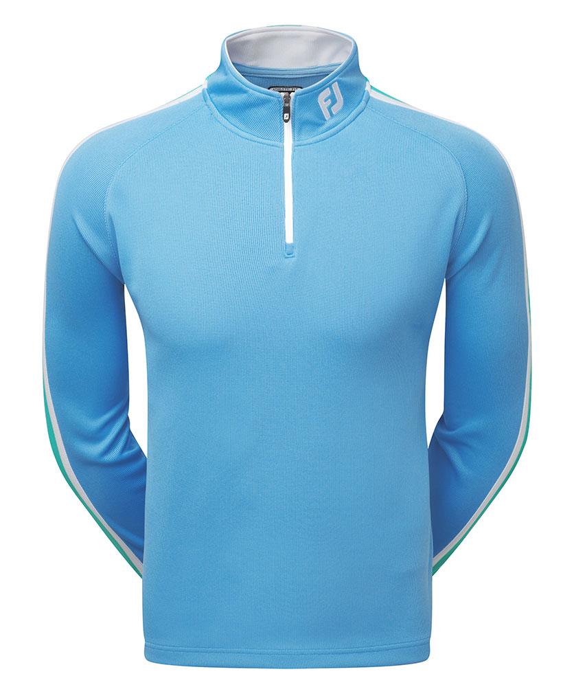 FootJoy Mens Textured ChillOut Quarter Zip Pullover