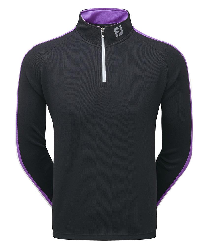 FootJoy Mens Textured ChillOut Quarter Zip Pullover