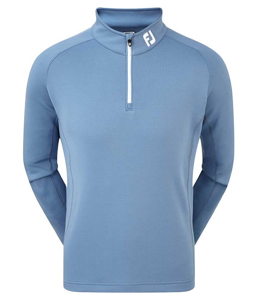 FootJoy Mens Solid Double Layer Chill-Out Pullover - Golfonline