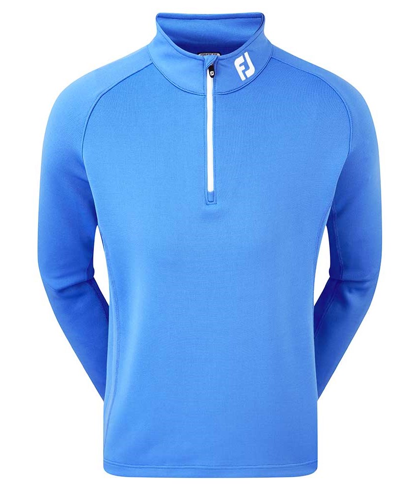 FootJoy Mens Solid Double Layer Chill-Out Pullover - Golfonline