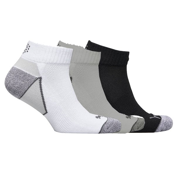 Puma Mens Pounce Quarter High Socks (3 Pairs) - Golfonline