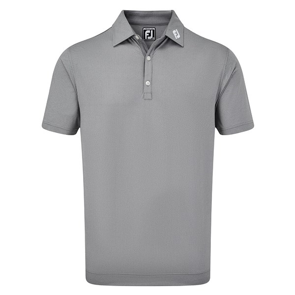 FootJoy Mens Micro Jacquard Polo Shirt - Golfonline
