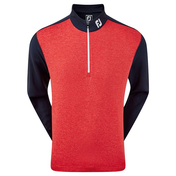 FootJoy Mens Heather Colour Block Chill Out Pullover