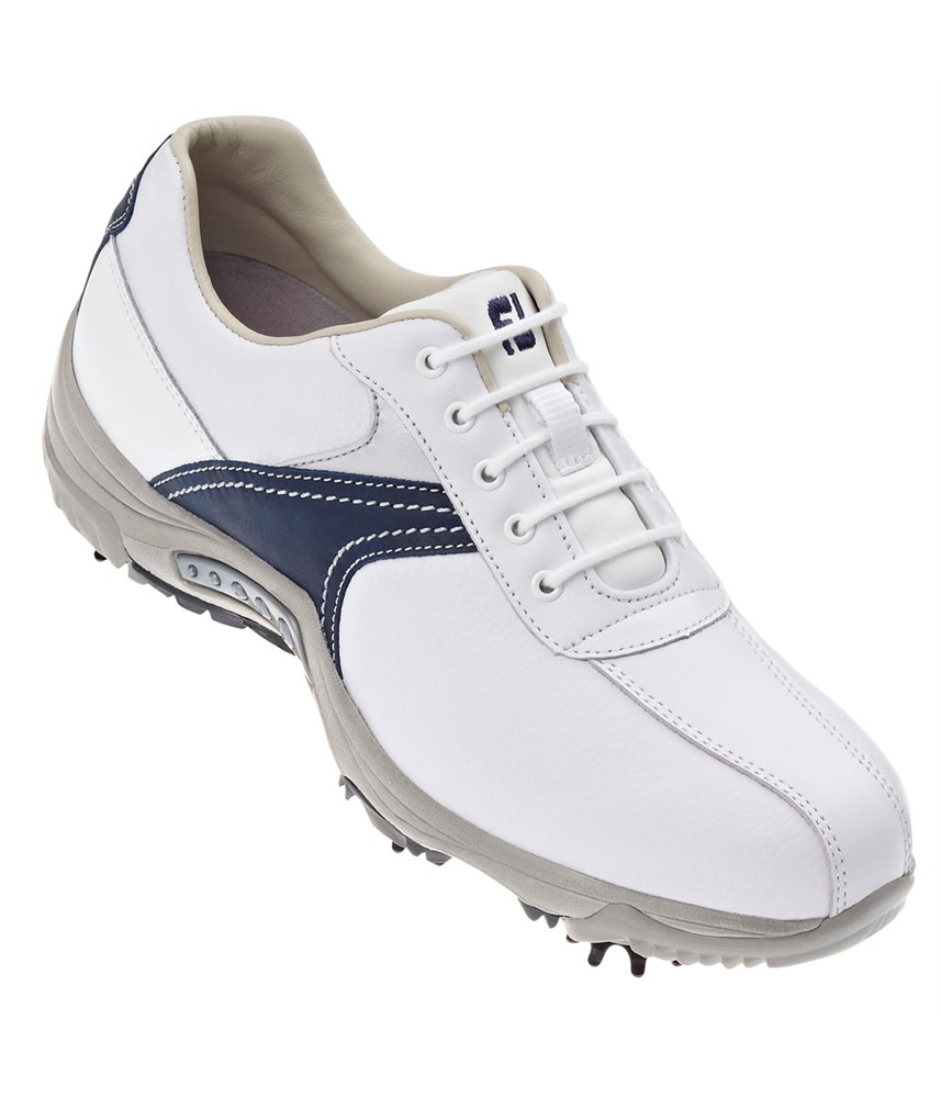 FootJoy Ladies Contour Series Golf Shoes (White Saddle/Navy) 2013