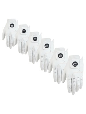 Cobra Mens Pur Tour Premium Leather Golf Gloves (6 Pack)