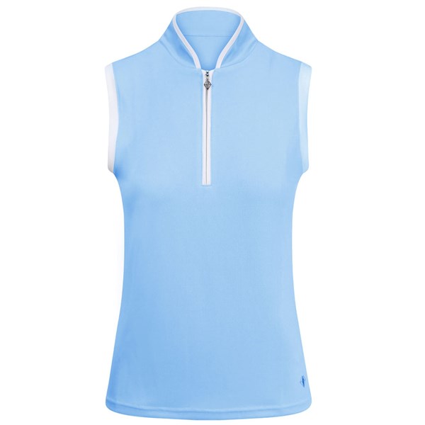 Pure Golf Ladies Bloom Sleeveless Polo Shirt - Golfonline