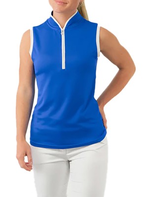 Pure Golf Ladies Bloom2 Sleeveless Polo Shirt