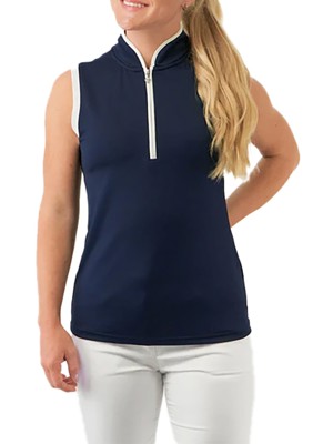Pure Golf Ladies Bloom2 Sleeveless Polo Shirt