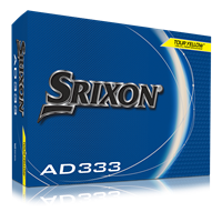 Srixon AD333 Tour Yellow Golf Balls - 11th Gen