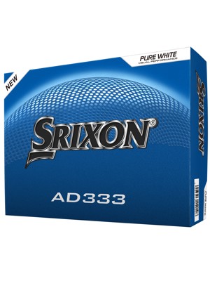 Srixon AD333 Pure White Golf Balls (12 Balls) 2026