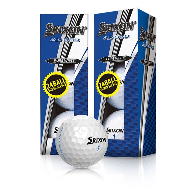 Srixon AD333 Golf Balls (24 Balls Super Sleeve)