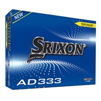 Srixon AD333 Yellow Golf Balls - 10th Gen
