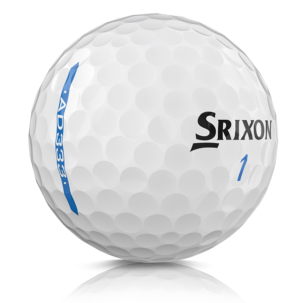 Srixon AD333 Pure White Golf Balls (12 Balls) - 11th Gen - Golfonline