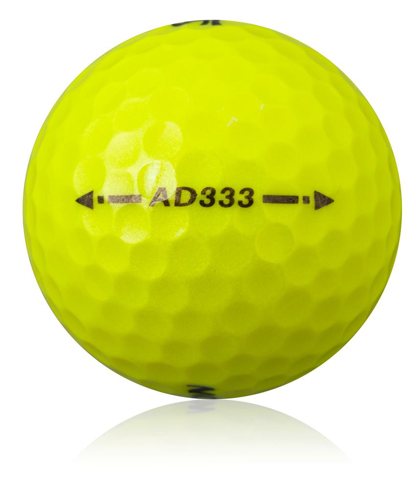 Srixon AD333 Yellow Golf Balls (12 Balls)