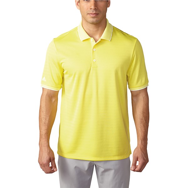 adidas climacool tipped polo shirt