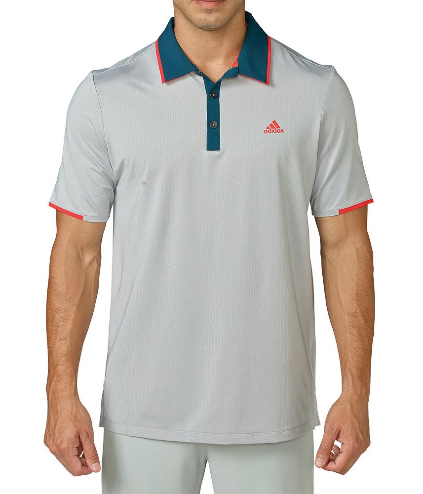 adidas Mens Climacool Tip Crestable Vented Polo Shirt | GolfOnline