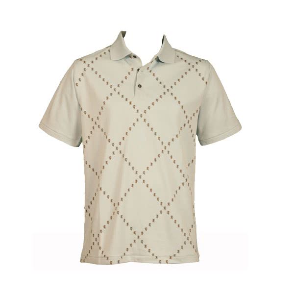 Ashworth Mens Dry Tech interlock Polo Shirt