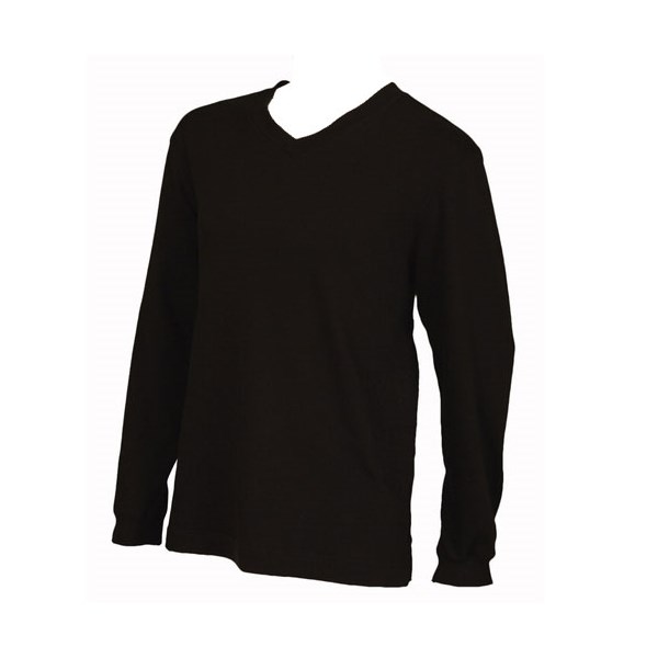 Ashworth Mens French Terry V Neck Sweater