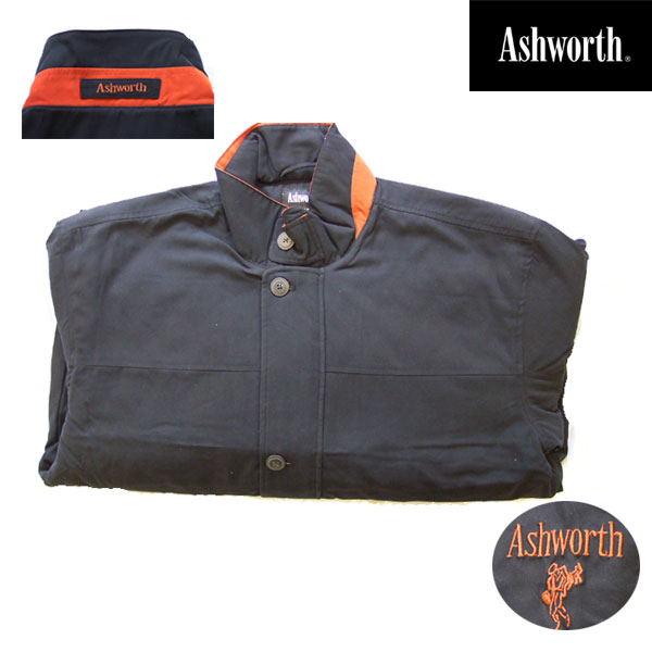 Ashworth Mens Maritime Quilted Twill Jacket