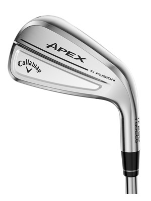 Callaway Apex Ti Fusion 250 Plated Irons (Steel Shaft)