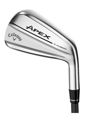 Callaway Apex Ti Fusion Plated Irons (Steel Shaft)
