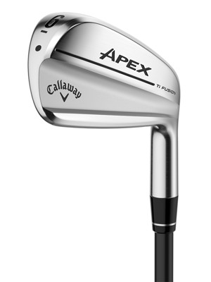 Callaway Apex Ti Fusion Plated Irons (Steel Shaft)