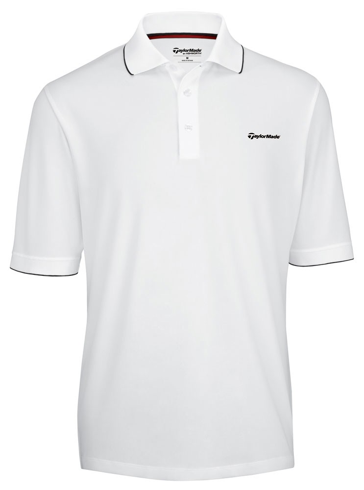 TaylorMade By Ashworth Tipped Polo Shirt - Golfonline