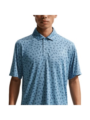 Nike Mens Dri-Fit Par 5 Shoe Polo Shirt