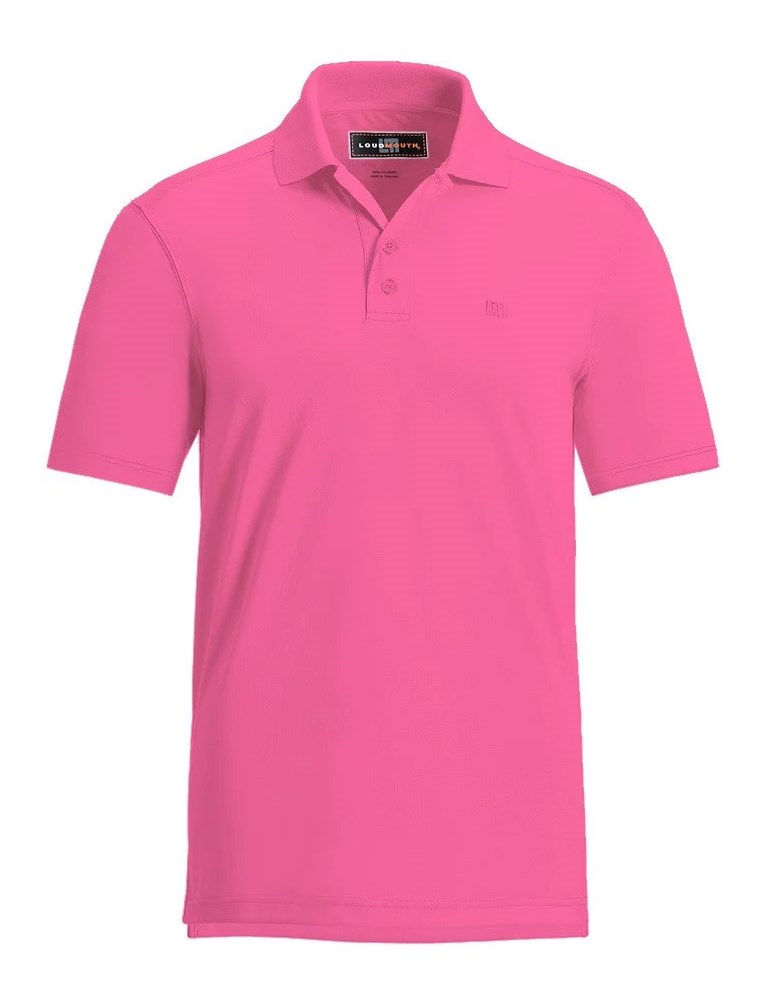 LOUDMOUTH Mens Essential Golf Polo Shirt | GolfOnline