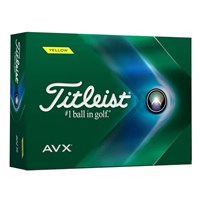 Titleist AVX Yellow Golf Balls - Prior Gen