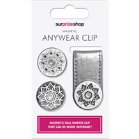 Crystal and Glitter Anywear Ball Marker Clips