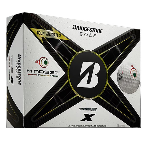 Bridgestone Tour B X Mindset Golf Balls (12 Balls) 2024