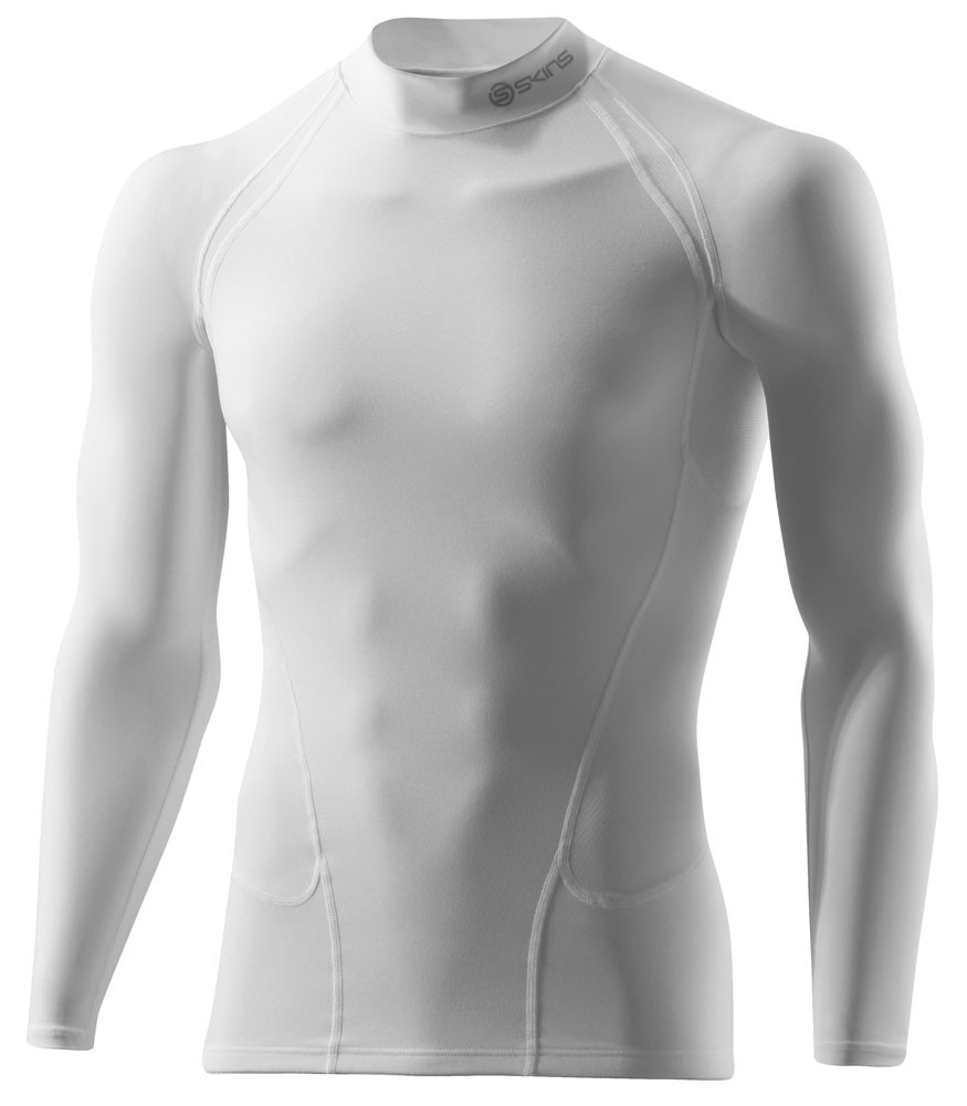 Skins G400 Compression Long Sleeve Top Thermal Mens - Mock Neck
