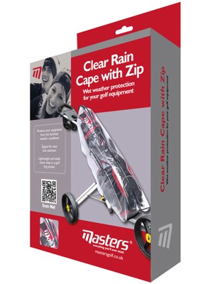 Clear Rain Cape With Zip