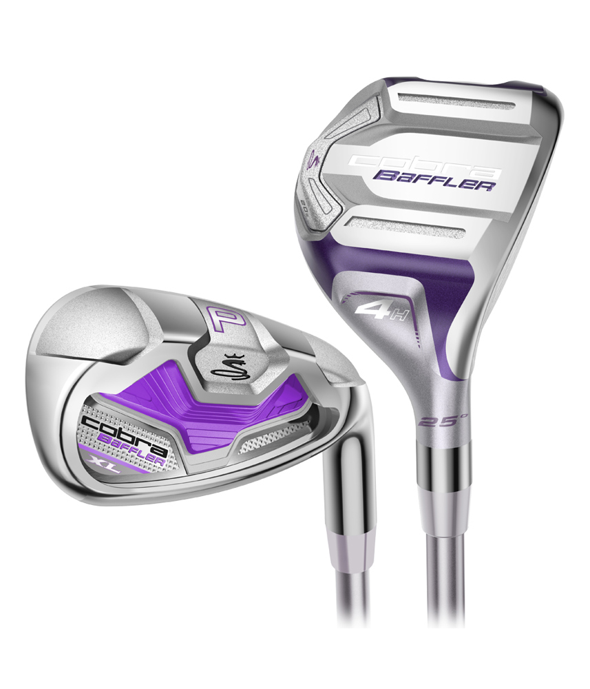 Cobra Ladies Baffler XL Hybrid Combo Irons (Graphite Shaft)