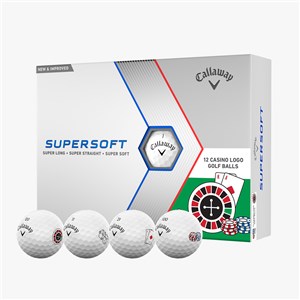 Limited Edition - Callaway Supersoft Casino Go All In Golf Balls