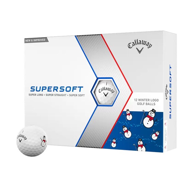 Limited Edition - Callaway Supersoft Winter Golf Balls (12 Balls)