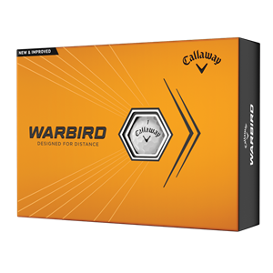 Logo Overrun - Callaway Warbird White Golf Balls 2023