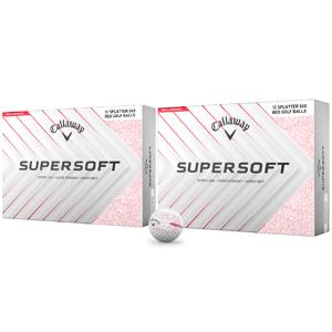 Callaway SuperSoft Splatter Golf Balls 2025