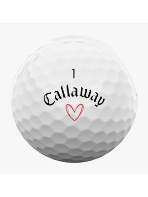 Limited Edition - Callaway SuperSoft Love Golf Balls (12 Balls)