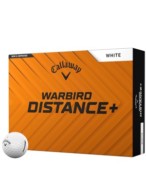 Callaway Warbird Distance + White Golf Balls (12 Balls)