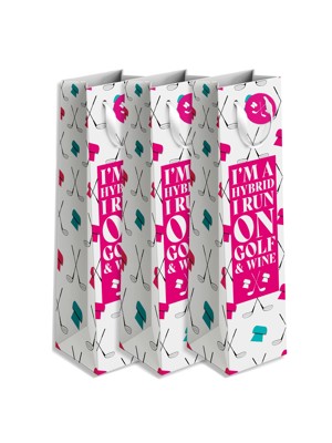 Surprizeshop Ladies Wine Bag (3 Pack)