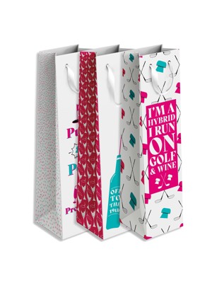 Surprizeshop Ladies Wine Bag (3 Pack)