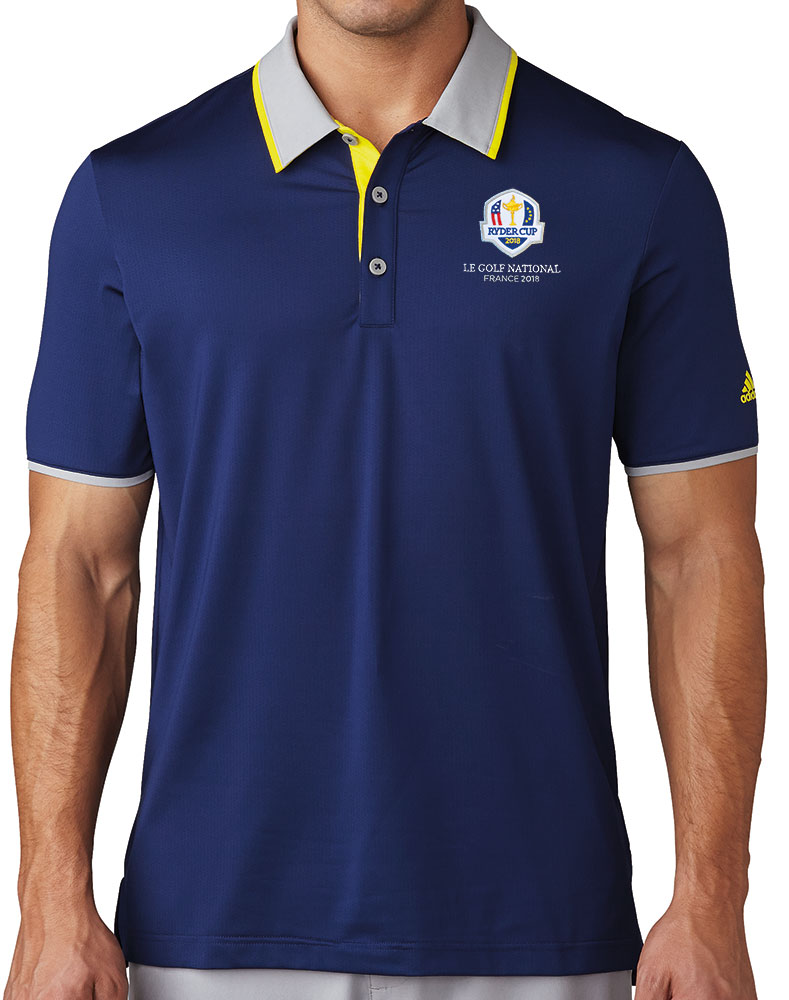 adidas Mens Ryder Cup ClimaCool Performance Polo Shirt