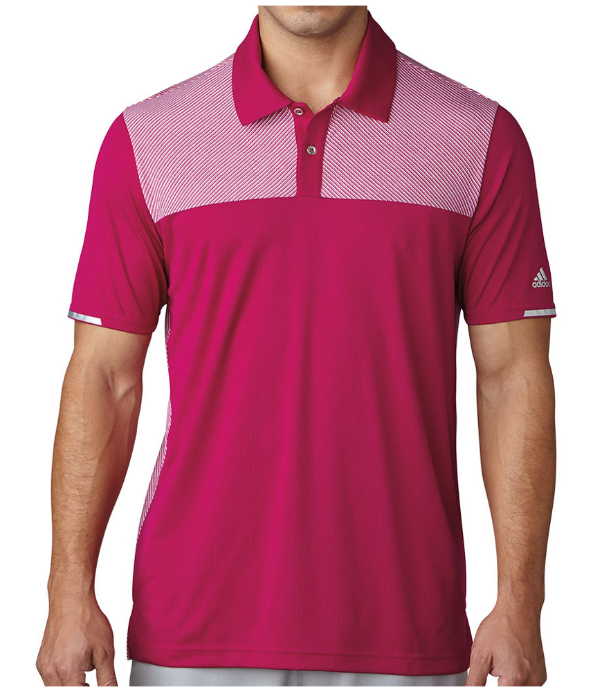 adidas ClimaChill Heather Block Competition Polo Shirt