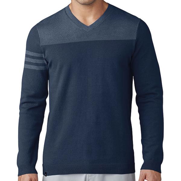 adidas v neck sweater